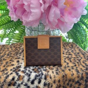 Céline Brown and Tan Wallet